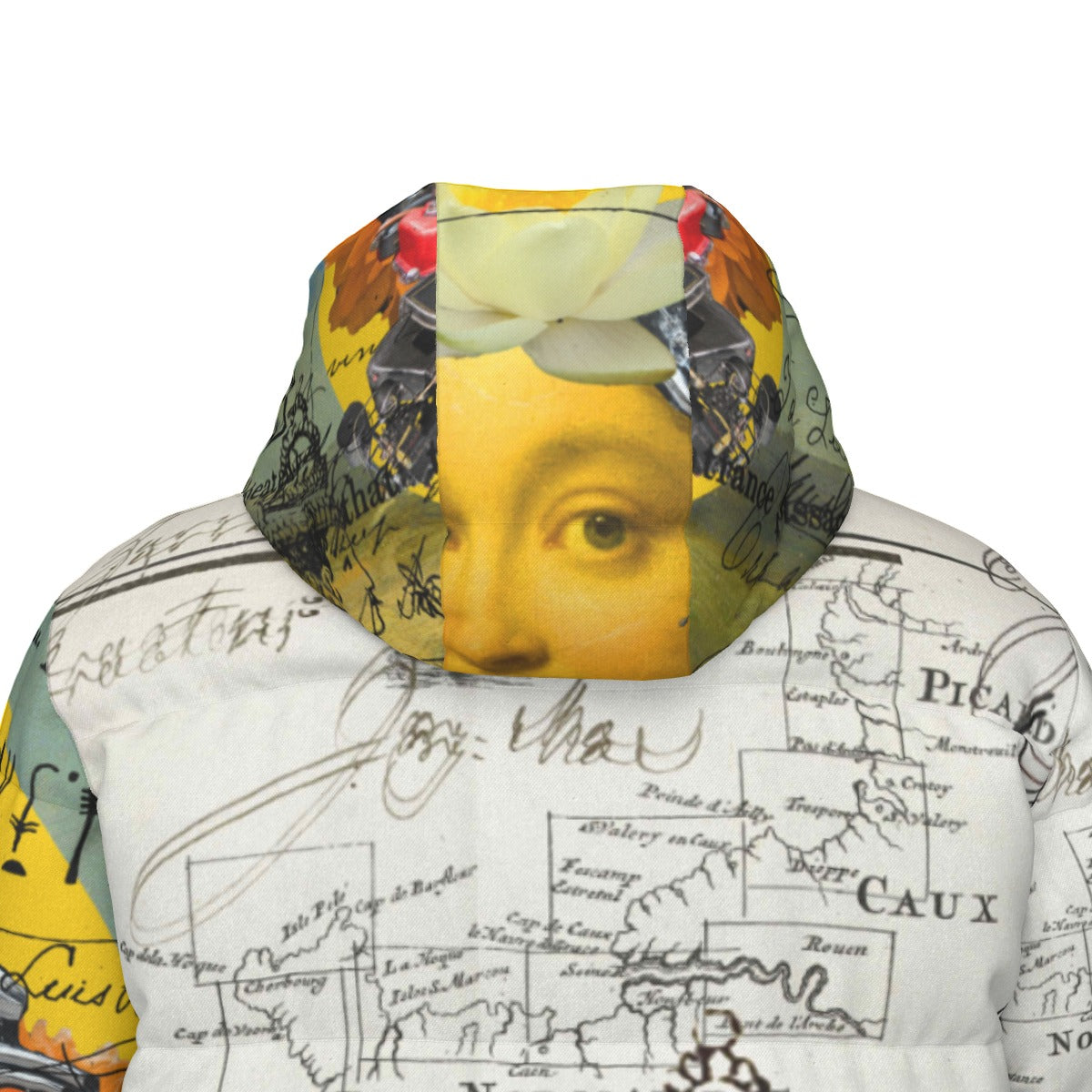 MAP AND SOME ILLUSTRATIONS X THE BORING HEADDRESS II II II ALT. FACE